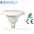 15W CER RoHs Shenzhen 3 Jahre Garantie dimmable 12V 240V eingebauter Fahrer Aluminiumgehäuse G53 GU10 AR111 LED-Scheinwerfer SMD